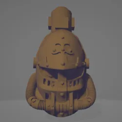 Space Knight Head Alternative