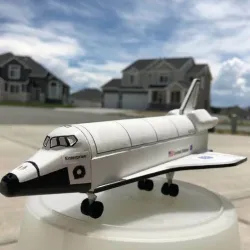 Space Shuttle Model Rocket (based on Estes Baby Bertha)