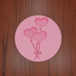 STAMP PRESS LOVE BALLOONS #1