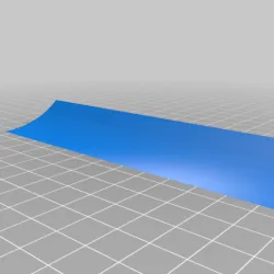 SUP planing edge for TPU print