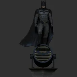 The Batman on Batsignal