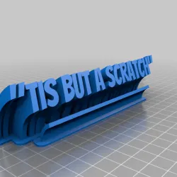 tis but a scratch
