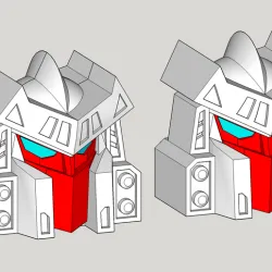 Toy Style head for Kingdom Tracks/Road Rage
