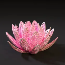 Vase lilies