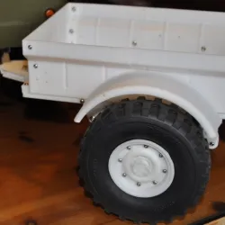 Wheel hub for WWII military Jeep trailer (Ossum Jeep)