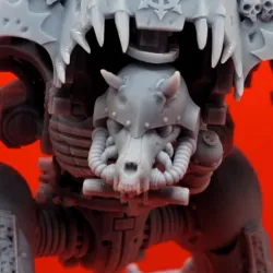 Wolf Space Knight Head