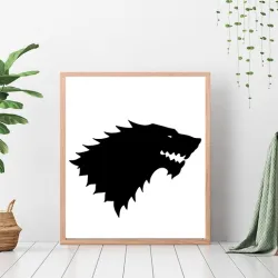 WOLF SVG / STL