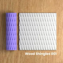 Wood Shingles 001 | Texture Roller