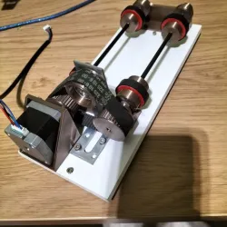 y-axis rotating by belt
