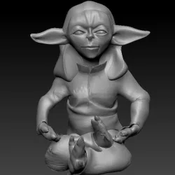 Yaddle meditating