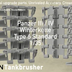 1/35 Winterkette Type 6 - standard - for Panzer III and Panzer IV #352501009