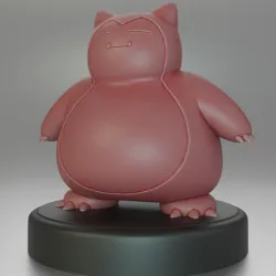 143- Snorlax Pokemon Figure