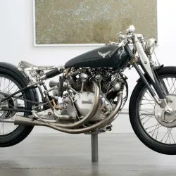 1952 Vincent Bobber Girder Forks