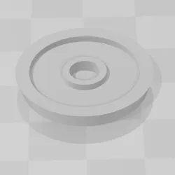 25mm round base with magnet spot