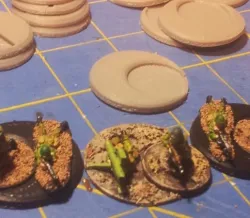 32mm Round 15mm Gunner/Asst Base