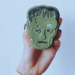 3D FORM BATH BOMB "Frankenstein"