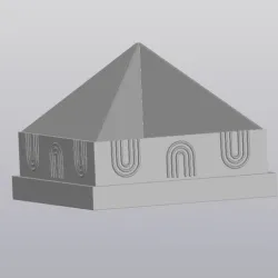 4 planters pyramid
