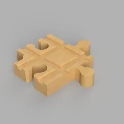 4 way cross train track adapter