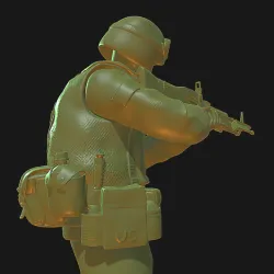 75th Ranger Firing Rifle - US Army