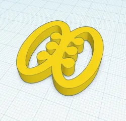 Adinkra Symbol from Ghana: ESE NE TEKREMA - Friendship, Interdependence