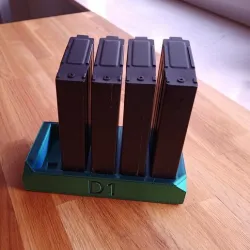 Airsoft AR10 AEG/VFC GBBR Mag-Rack