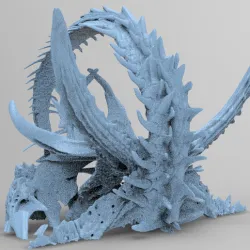 Alien Dragon Tail Bone Arch