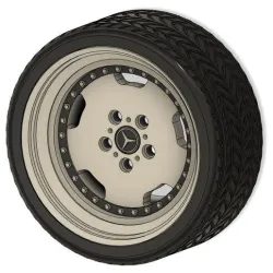AMG OZ aero wheel