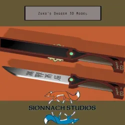 Avatar The Last Airbender Inspired Zuko's Dagger