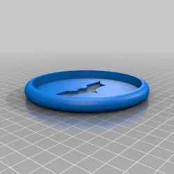 Batman Disc Golf Marker Disc