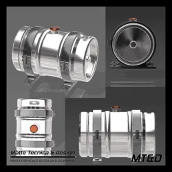 Beer Keg Hot Rod Fuel Tank for Scale Auto Models and Dioramas