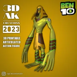 Ben Mummy(Snare Oh) 3d Print Ready Model