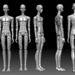 BJD ball jointed doll STL male boy model Josh