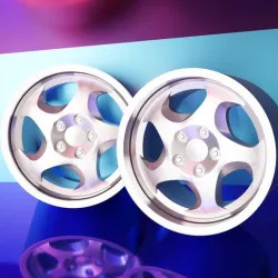 BMW THROWING STARS OEM WHEEL (17-18-19 INCH) 1/24 MODEL