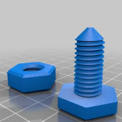 Bolt & Nut for Elmer's Build It Cardboard Tool Kit