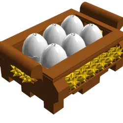 Box 6 Eggs surprise lego