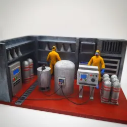 Breaking Bad Lab Diorama
