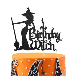 CAKE TOPPER CAKE TOPPER - Birthday Witch, Dia de Brujas