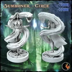 Circe - Fantasy Elf Girls STL Vol 1