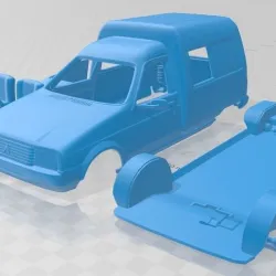 Citroen C15 1984 Printable Car