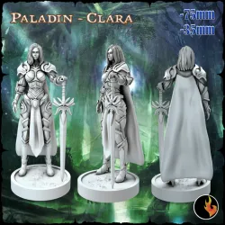 Clara - Fantasy Elf Girls STL Vol 1