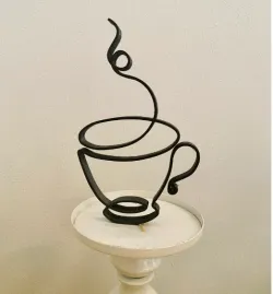 Coffee line art