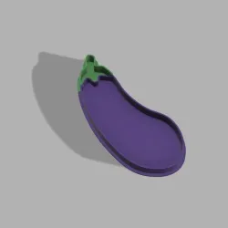 COOKIE CUTTERS eggplant