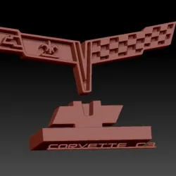 Corvette C3 Logo