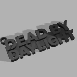 dbd keychain letters