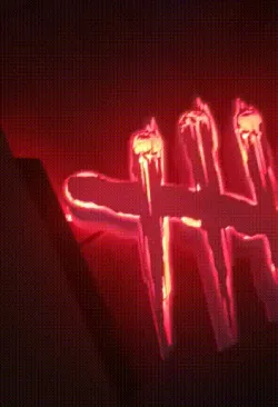 dead by daylight logo lamp