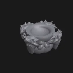 Devil sheep ashtray