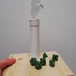 Dice Container (Unbudging Stick)