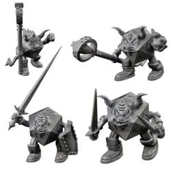 Dice Heroes - Fantasy Hero Dice Resin Miniatures