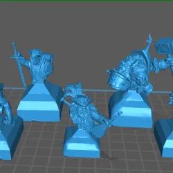 Dungeons and Dragons Party Busts