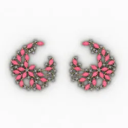Earring STL CAD File 2$